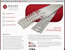 Tablet Screenshot of dovee.com